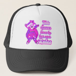 This queen lives by her own rules trucker hat