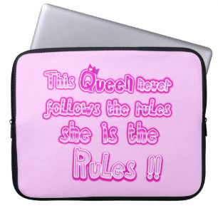 This queen never follows the rules Electronics Bag