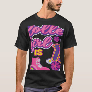 This Roller Girl is 12 Birthday Roller Skate Skati T-Shirt