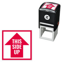 This Side Up Arrow Packaging Supplies Red