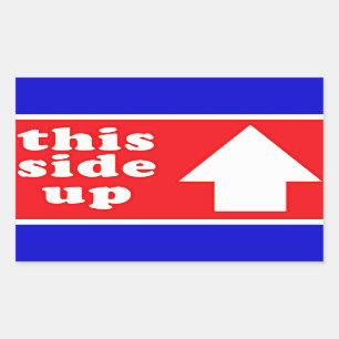 This Side Up Shipping Label