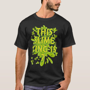 This Slime Queen Is 23 Slimed Themed Birthday T-Shirt