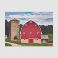 This Snappy Red Barn Is Too Perfect To Be Real