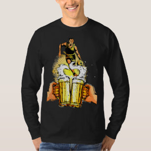This Soccer Beer Cute Cheer King Soccer Beer Footb T-Shirt