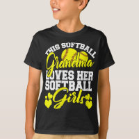 This Softball Grandma Loves Her Softball Girls Sof