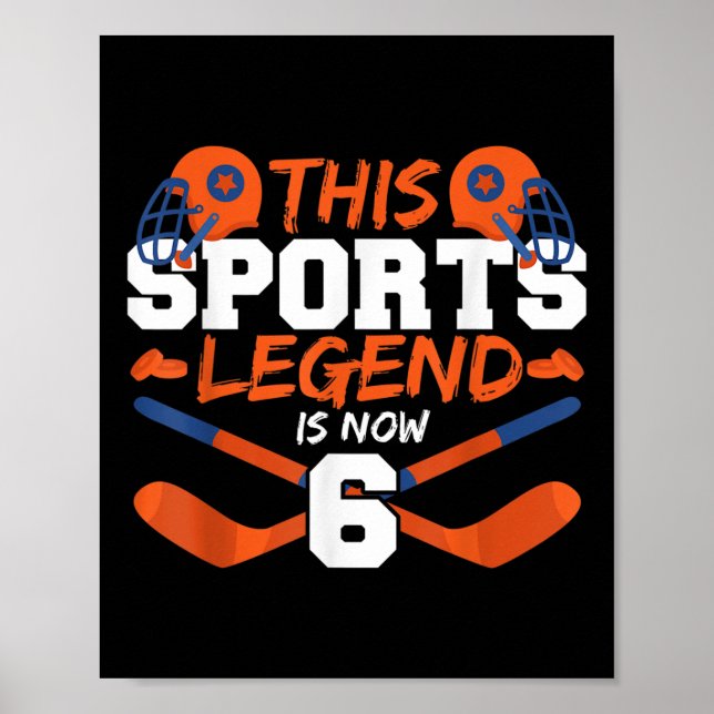 This Sports Legend Is Now 6  Poster (Front)