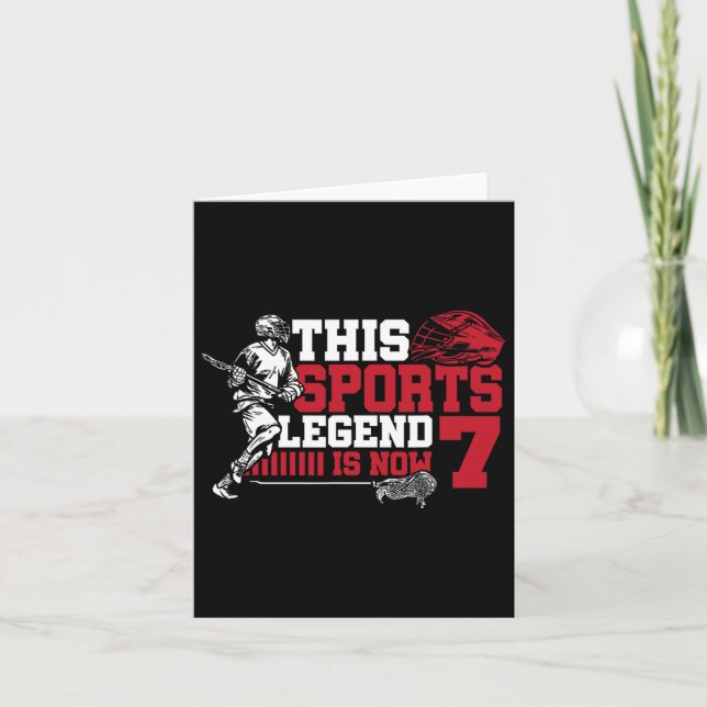 This Sports Legend Is Now 7  Card (Front)
