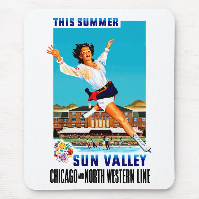 This Summer ~ Sun Valley Mouse Pad (Front)
