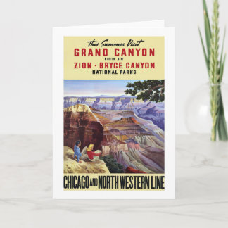 This Summer Visit Grand Canyon Card