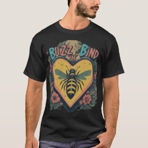 This t-shirt design features a