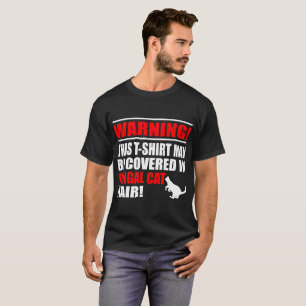 This T-shirt May Covered In Bengal Cat Hair