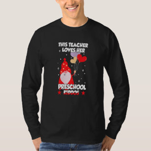 This Teacher Loves Her Valentines Day Conversation T-Shirt