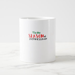 This The Seasonal Depression Holiday Large Coffee Mug