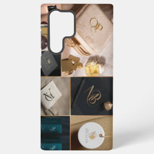 This title highlights the premium quality, sleek d samsung galaxy case