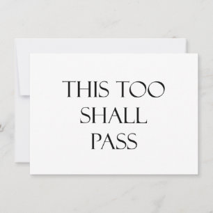 This Too Shall Pass Quotes Strength Quote