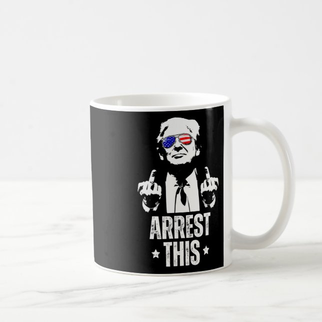 This Trump Fingers Pro Trump  Coffee Mug (Right)