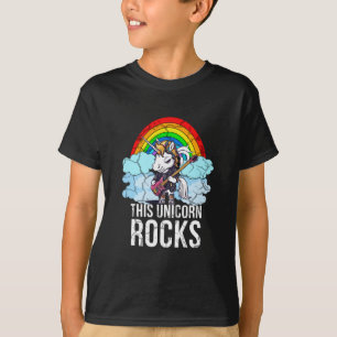 This Unicorn Rocks Guitar T-Shirt