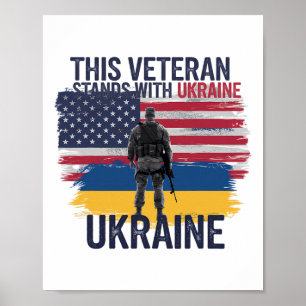 This Veteran Stands With Ukraine 2 Poster