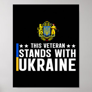 This Veteran Stands With Ukraine 5 Poster