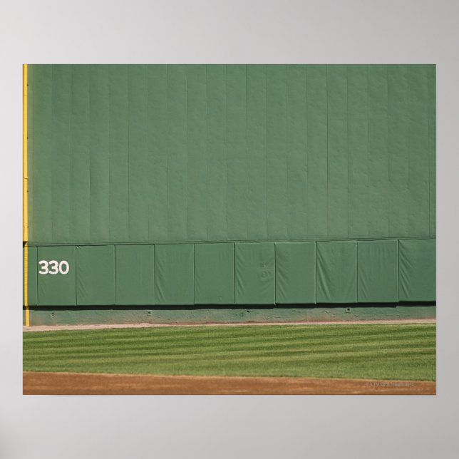 This wall is known as 'the Green Monster.'Foul Poster (Front)