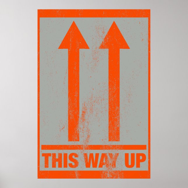This way up sign (Front)