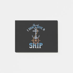 this week i don't give a ship post-it notes