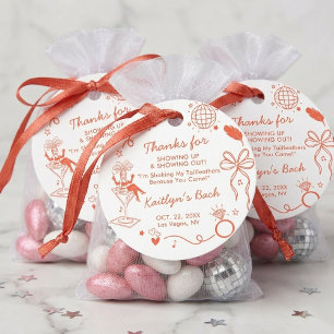 This Wife Is A Showgirl Bachelorette Party Favour Tags