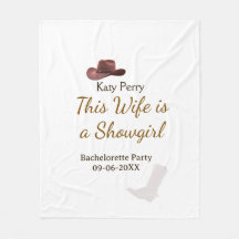 This Wife is a showgirl bachelorette party name da