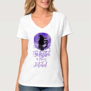 This Witch is Getting Hitched Bachelorette Bride T T-Shirt