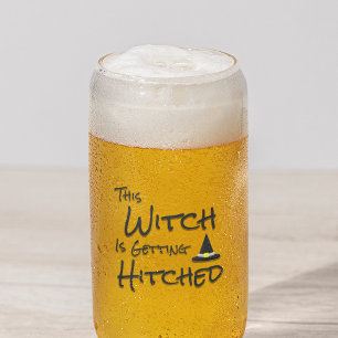This Witch Is Getting Hitched Can Glass