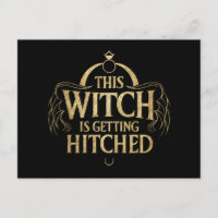This Witch is Getting Hitched Hallo Wedding Bride