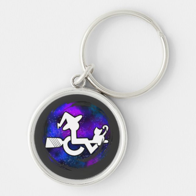 This Witch is Mobile Key Ring (Front)
