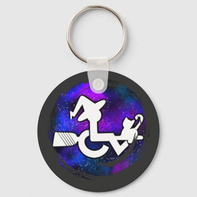 This Witch is Mobile Key Ring (Front)