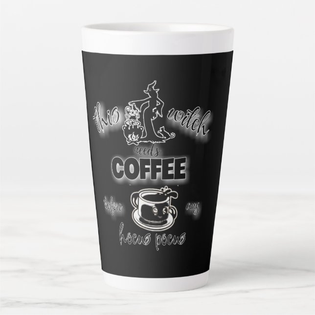 This witch latte mug (Front)