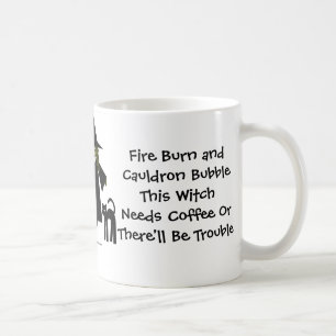 This Witch Needs Coffee! Coffee-addicts Cup/Mug Coffee Mug