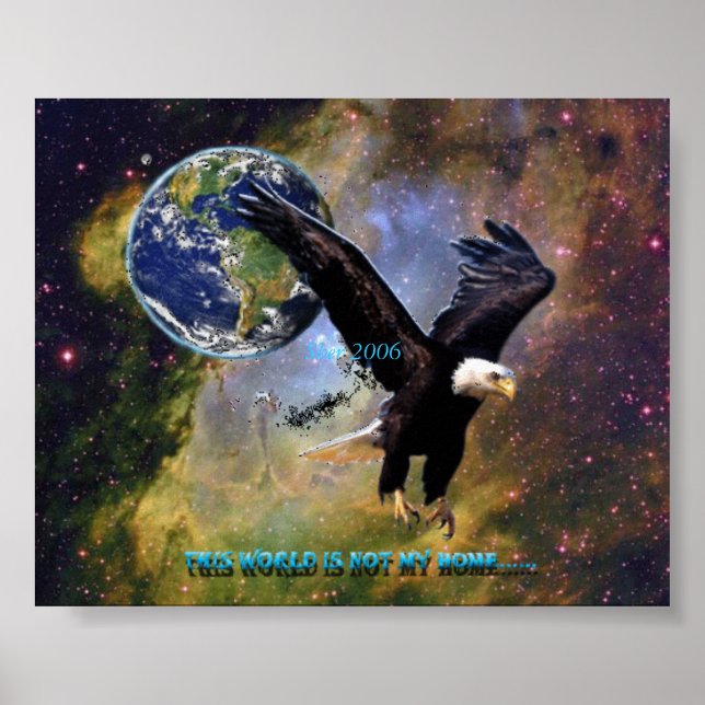 This world is not my home poster (Front)