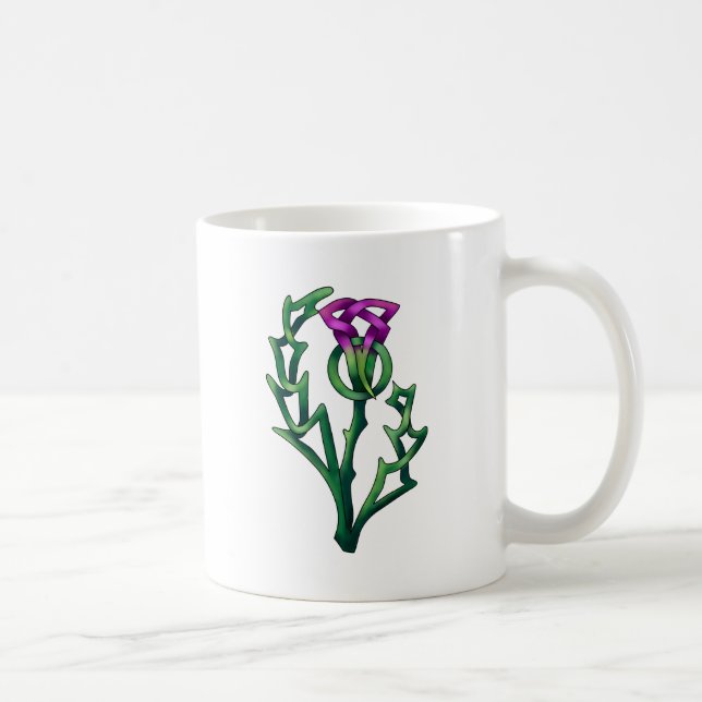 Thistle Coffee Mug (Right)