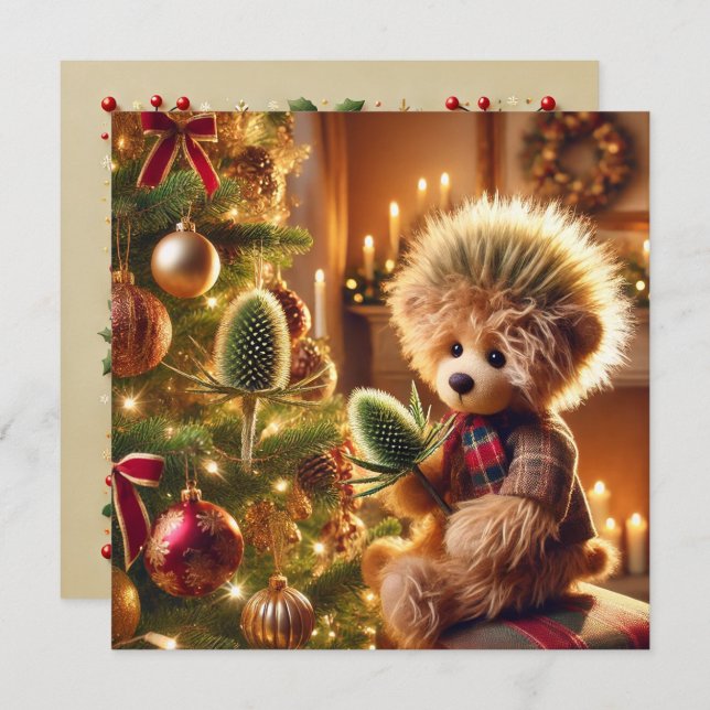 Thistle Hair Card (Front/Back)