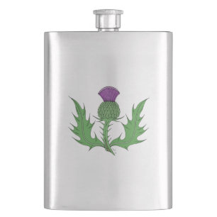 Thistle Hip Flask