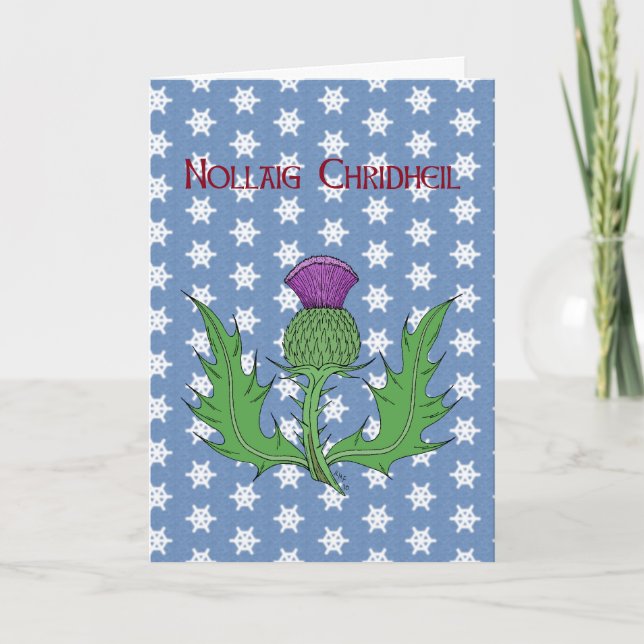 Thistle Holiday Card (Front)