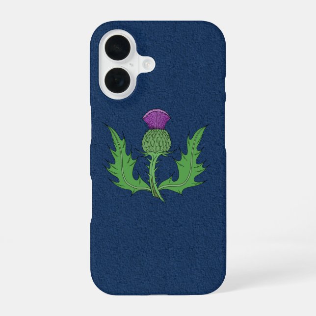 Thistle iPhone 16 Case (Back)