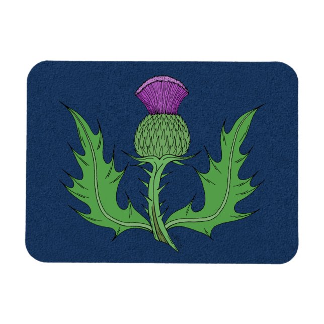 Thistle Magnet (Horizontal)