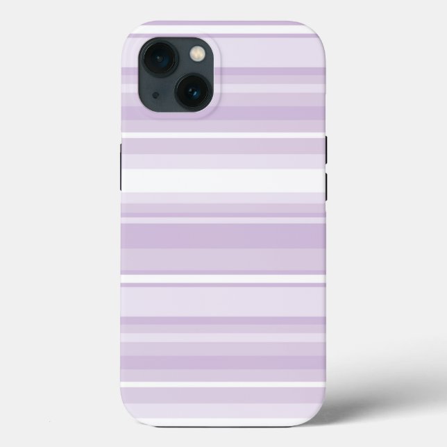 Thistle purple stripes Case-Mate iPhone case (Back)