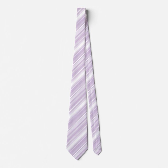 Thistle purple stripes tie (Front)