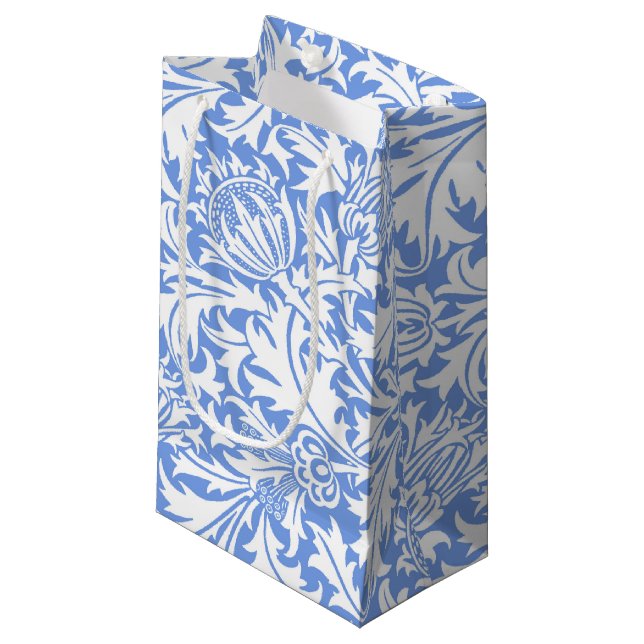 Thistle, William Morris Small Gift Bag (Front Angled)