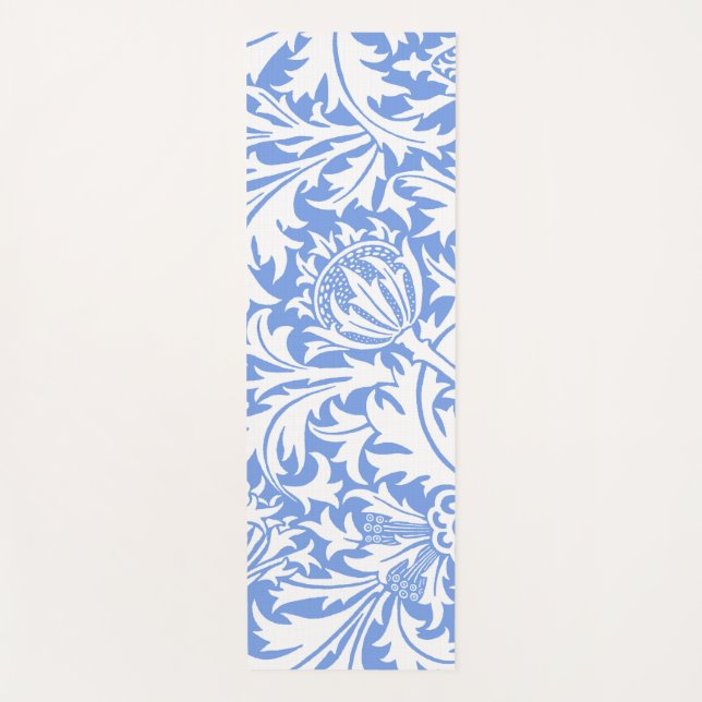 Thistle, William Morris Yoga Mat (Front)