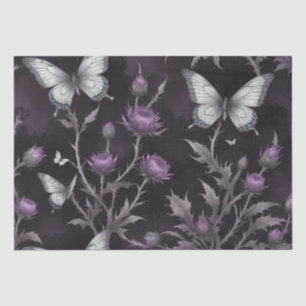 Thistles and Butterflies Tissue Paper