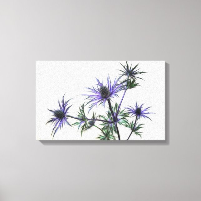 Thistles Canvas Print (Front)
