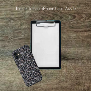 Thistles In Lace Case-Mate iPhone Case