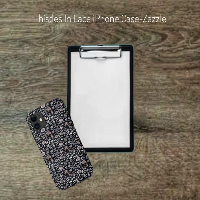 Thistles In Lace  Case-Mate iPhone Case (Creator Uploaded)